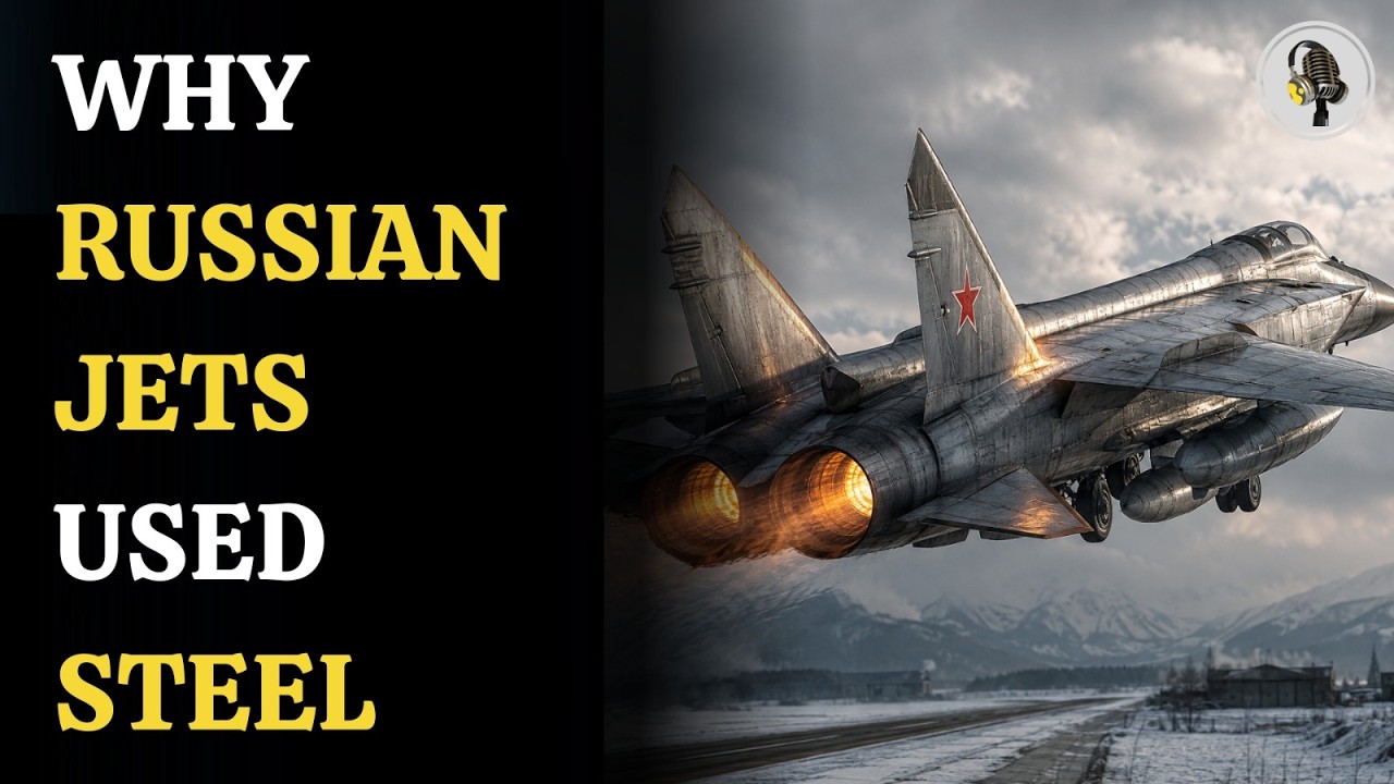 Russian Jets Used Steel: Why Soviet Fighters Chose Heavier Metal | WION Podcast