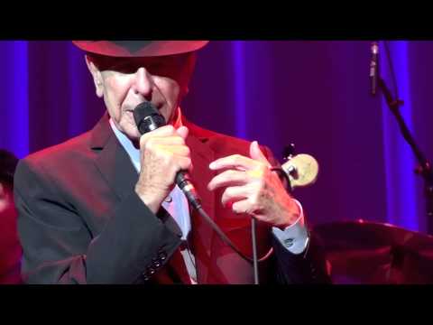 Leonard Cohen, Paris, I'm Your Man, 30-09-2012