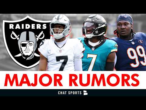 MAJOR Raiders Rumors On Geno Smith & Brian Thomas Jr. Trade From The NFL Combine + NFL News