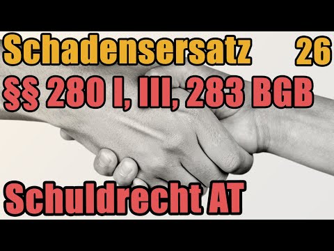 SE wegen nachträglicher Unmöglichkeit §§ 280 I, III, 283 BGB - Schuldrecht I 26