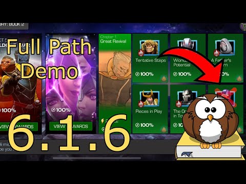 Full Run Through of 6.1.6 Birthright - Easy Path - MCOC