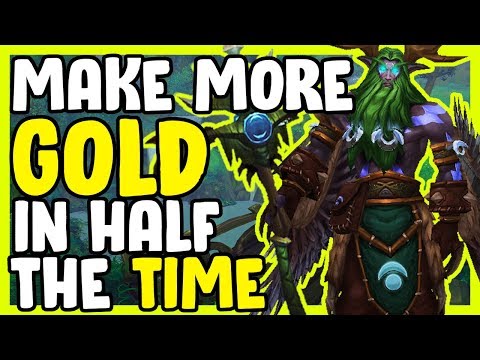 More Dreamleaf in Half The Time In WoW BFA 8.3 - Gold Farming, Gold Making Guide