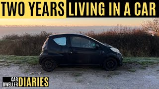 Living in a car on New Year's Eve