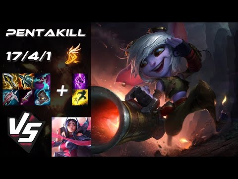 MID Tristana vs Irelia [PENTAKILL] - EU Challenger Patch 14.12