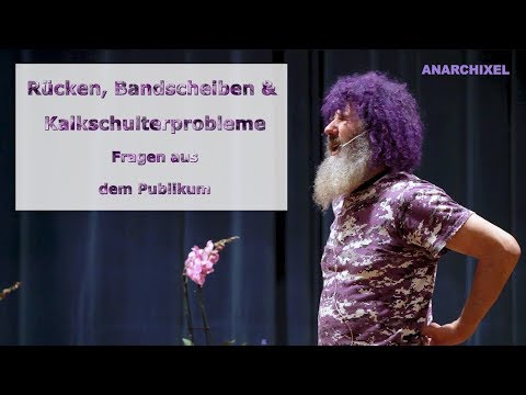 Robert Franz Vorträge: Was würde er bei Rückenschmerzen, Bandscheibenproblemen und Kalkschulter tun?
