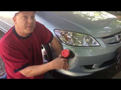 PDR takes on a collision dent on a Plastic bumper..AMAZING‼️