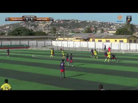 GOLDEN KICKS 1 - 1 HOME STARS - 2023/23 ACCESS BANK DIVISION ONE LEAGUE
