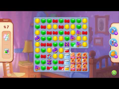 Homescapes Level 12457 No Boosters Gameplay #Bubunka