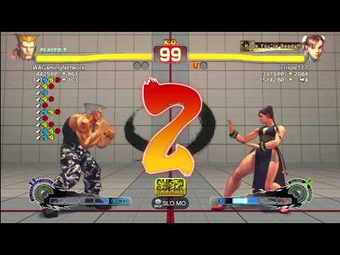 WAGamingNetwork (Guile) vs crispe 117 (Chun Li)