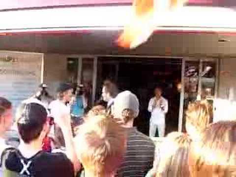 Protestactie psv eindhoven 9-5-2008