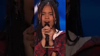 Download lagu girl leaves judges speechless 🙄#agt #billeelish lovely #americangottalent mp3