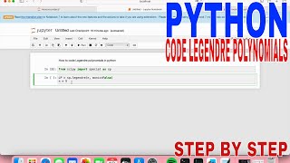 Download the video "✅  How To Code Legendre Polynomials In Python 🔴"