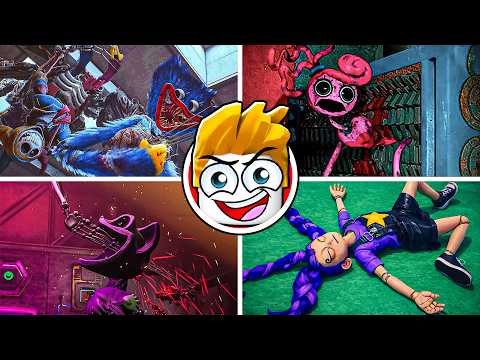 挑戰打倒1到5章所有POPPY PLAYTIME BOSS！結果我能成功嗎！？