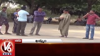 Excise CI Attacks On Women | Adilabad Bandh | Street Dogs Attack | State Roundup | V6 News