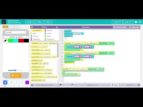 White Board ||App Lab|| Code.org