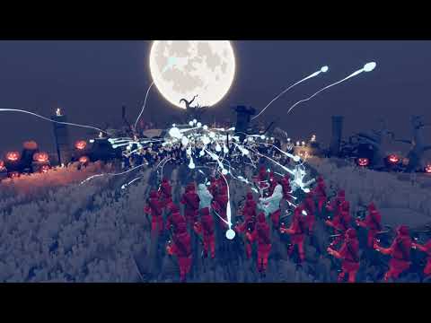 Deleted Battles from 100 CANDLEHEAD vid - TABS Spooky Faction Update🎃