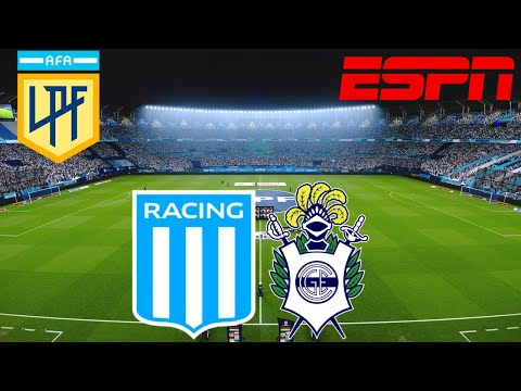 RACING CLUB VS GIMNASIA LA PLATA - LIGA PROFESIONAL ARGENTINA 25 - ESTADIO PRESIDENTE PERÓN -ESPN TV