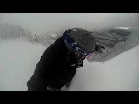 札幌テイネ裏　４番、2番、3番パウダーフリーラン～パーク