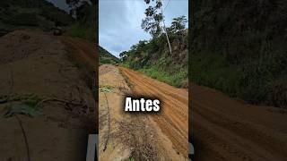 O que acharam dessa transformação desse morro que fizemos com a motoniveladora?#patrol #shorts