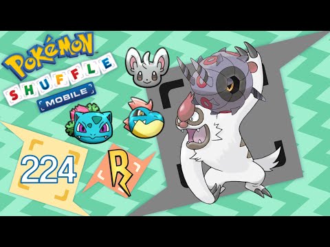 Pokémon Shuffle Mobile - Vigoroth, Whirlipede, Croconaw, etc [436 - 440]