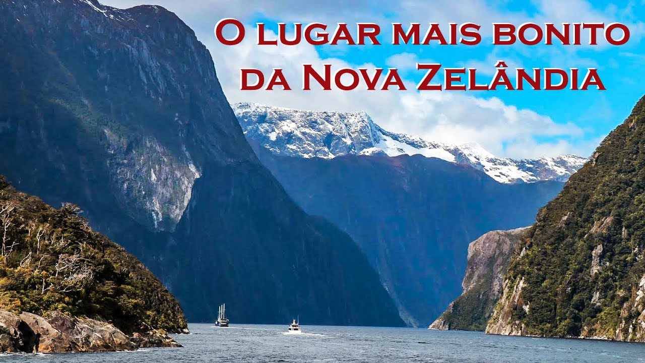 CONHEÇA A 8ª MARAVILHA DO MUNDO NA NOVA ZELÂNDIA E ONDE COMEÇOU O SENHOR DOS ANÉIS: MILFORD SOUND