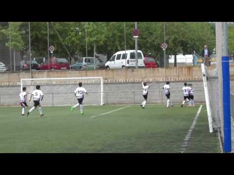 1 - 1 GOL DE  HERRER FERNANDEZ, GERARD VS L'HOSPITALET, CENTRE ESPORTS "D"