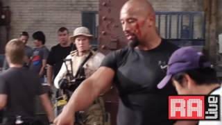 Dwayne ''the rock'' Johnson vs Vin Diesel Fight ''Fast & Furious 5'' behind the scenes
