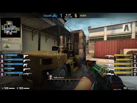 CS:GO POV Demo MIBR coldzera (28/22) vs Cloud9 (de_cache)