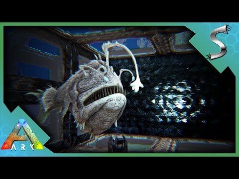 UNDERWATER BASE EXPANSION - MOSASAUR MOONPOOL & ANGLER FISH PEN! - Ark: Survival Evolved [S4E134]