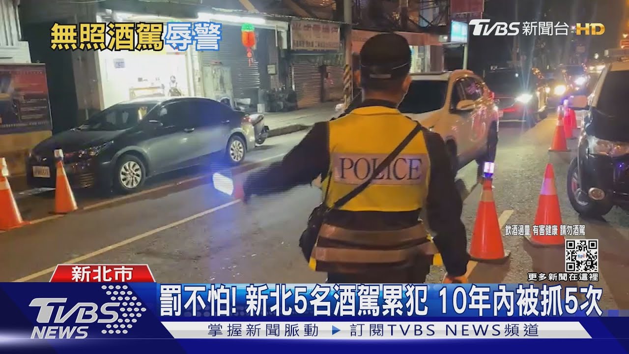 嗆「拒測」挨18萬元罰單!無照男辱警遭壓制 一晚罰27萬