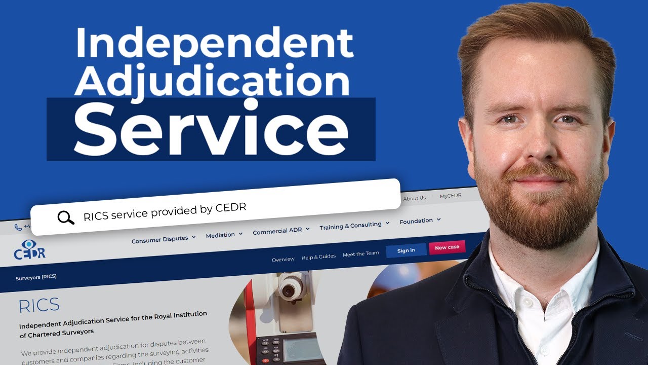 Overview of the RICS Independent Adjudication Service Provided by CEDR