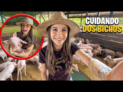 A DAY ON THE FARM WITH MY BOYFRIEND!🌾 IS THIS WHAT WE EAT? 🐷