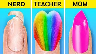 TEACHER vs. STUDENT CHALLENGE|DIY SCHOOL SUPPLIES IDEAS! Crafts for Smart Students by 123 GO! GOLD