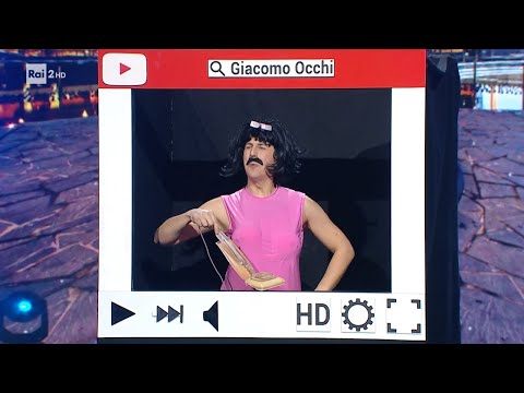 Giacomo Occhi mima su un "Medley Queen" - Dalla strada al Palco 11/04/2023