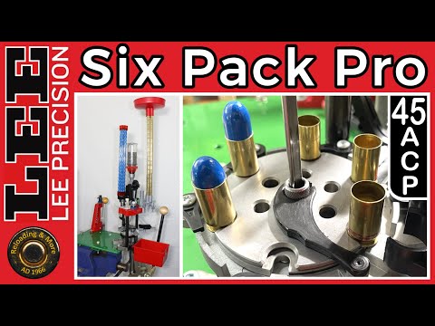 Step-By-Step Reloading .45 ACP | Lee Six Pack Pro Progressive Press, Pro 6000 | How to Reload.
