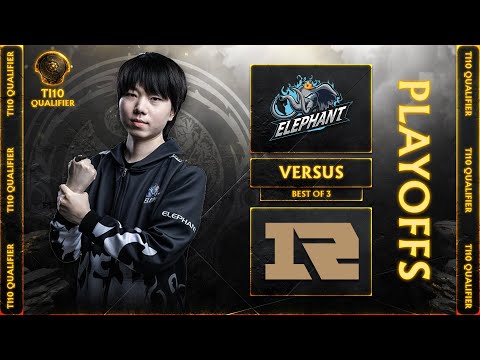 Elephant vs RNG Game 1 (BO3) | Epic Game! | The International 10 China Qualifiers
