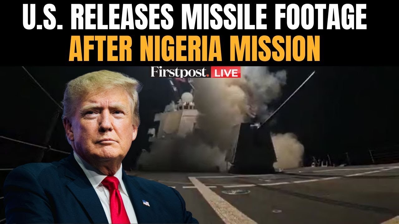 LIVE: After Strikes Against Islamic State Militants in Nigeria, US Releases Missile Launch Video