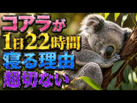 コアラの睡眠時間が22時間の理由｜かわいい見た目の裏にある過酷な生存戦略