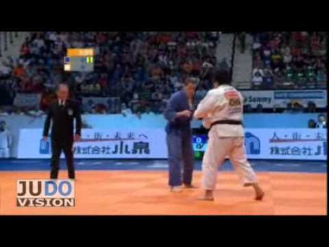 JUDO 2009 World Championships: Wen Tong 佟文 (CHN) - Karina Bryant (GBR)