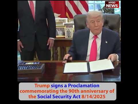 Trump: Elizabeth Warren Indian Pocahontas endorsing communist; 90th anniversary of Social Security