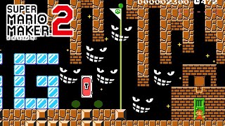 ゴール前の鬼畜騙し【マリオメーカー２】