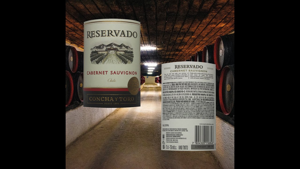 Vinho Reservado Concha Y Toro Cabernet Sauvignon