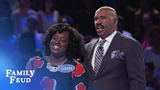 The Browns play Fast Money! | Family Feud