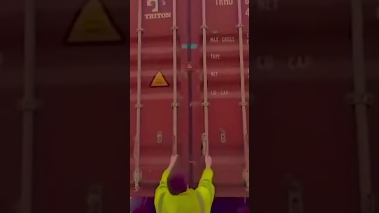 Box Falling on Guy's Head