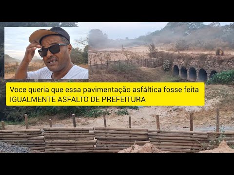 Obra de Pavimentação Asfáltica de MG-402 e MG-202 entre municípios de Urucuia e Pintópolis Avançam.