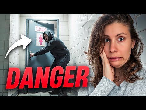 AGRESSÉE DANS LES TOILETTES !!! J’ai eu super peur ! 