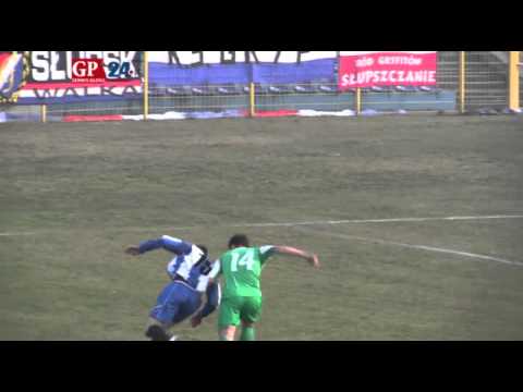 III liga: Gryf Słupsk - Cartusia Kartuzy 1:2 (1:0)