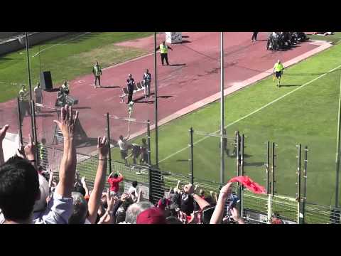 Goal di Andrea Cossu in Cagliari-Brescia dalla curva sud 10/04/2011