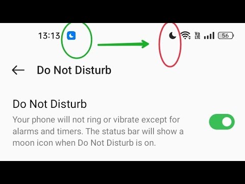 Moon icon remove on screen oppo A96, how to remove moon icon