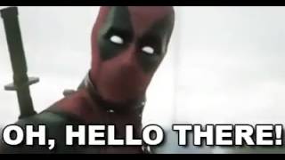 Deadpool hello there gif